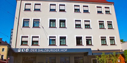Stadthotels - Preisniveau: gehoben - Salzburg - Hotelfassade - Hotel Der Salzburger Hof