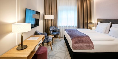 Stadthotels - Parkplatz: gebührenpflichtig beim Hotel - Salzburg-Stadt (Salzburg) - Deluxe Zimmer - ARCOTEL Castellani Salzburg