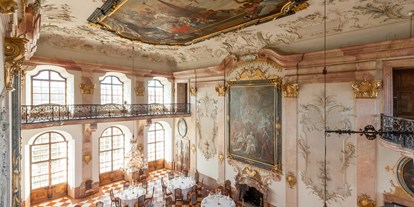 Stadthotels - barrierefrei - Salzburg - Marmorsaal - Hotel Schloss Leopoldskron
