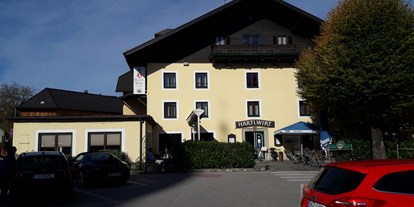 Stadthotels - Hunde: auf Anfrage - Salzburg - Gastgarten vor dem Haus - Hotel-Gasthof HartlWirt