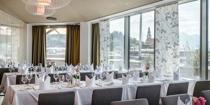 Stadthotels - Garten - IMLAUER Sky Restaurant - Raum Mönchsberg  - IMLAUER HOTEL PITTER Salzburg