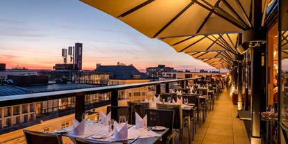 Stadthotels - Garten - IMLAUER Sky Restaurant - Aussicht - IMLAUER HOTEL PITTER Salzburg