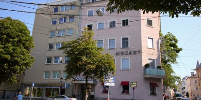 Stadthotels - Sauna - Salzburg-Stadt Schallmoos - Außenansicht Hotel Mozart - Hotel Mozart