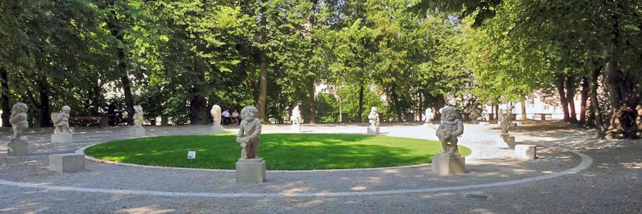 Der Zwergerlgarten im Schlossgarten