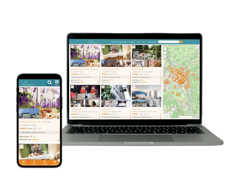 Mockups der Suchseite