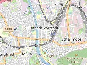 Hotel auf Karte