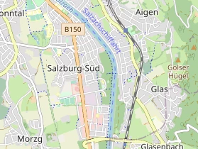 Hotel auf Karte