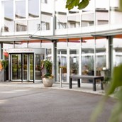 Hotel - Eingang vom Amadeo Hotel Salzburg - Amadeo Hotel Schaffenrath