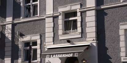 Stadthotels - Preisniveau: günstig - Salzburg-Stadt (Salzburg) - Eingang Atel Hotel Lasserhof - Atel Hotel Lasserhof