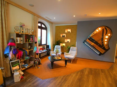 Hotel: kleiner Shop-Bereich in der Lobby - Hotel Der Salzburger Hof