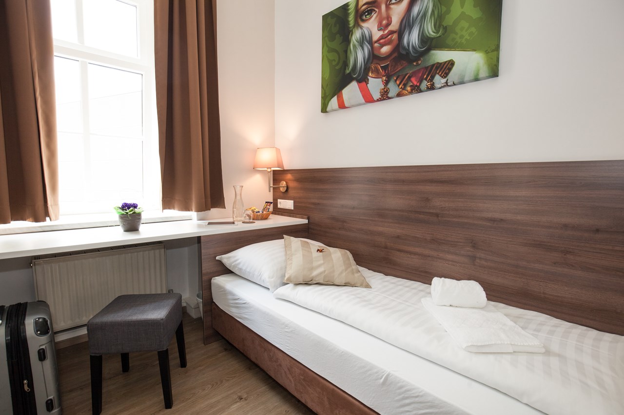 Urban Stay Salzburg City Zimmerkategorien Einzelzimmer