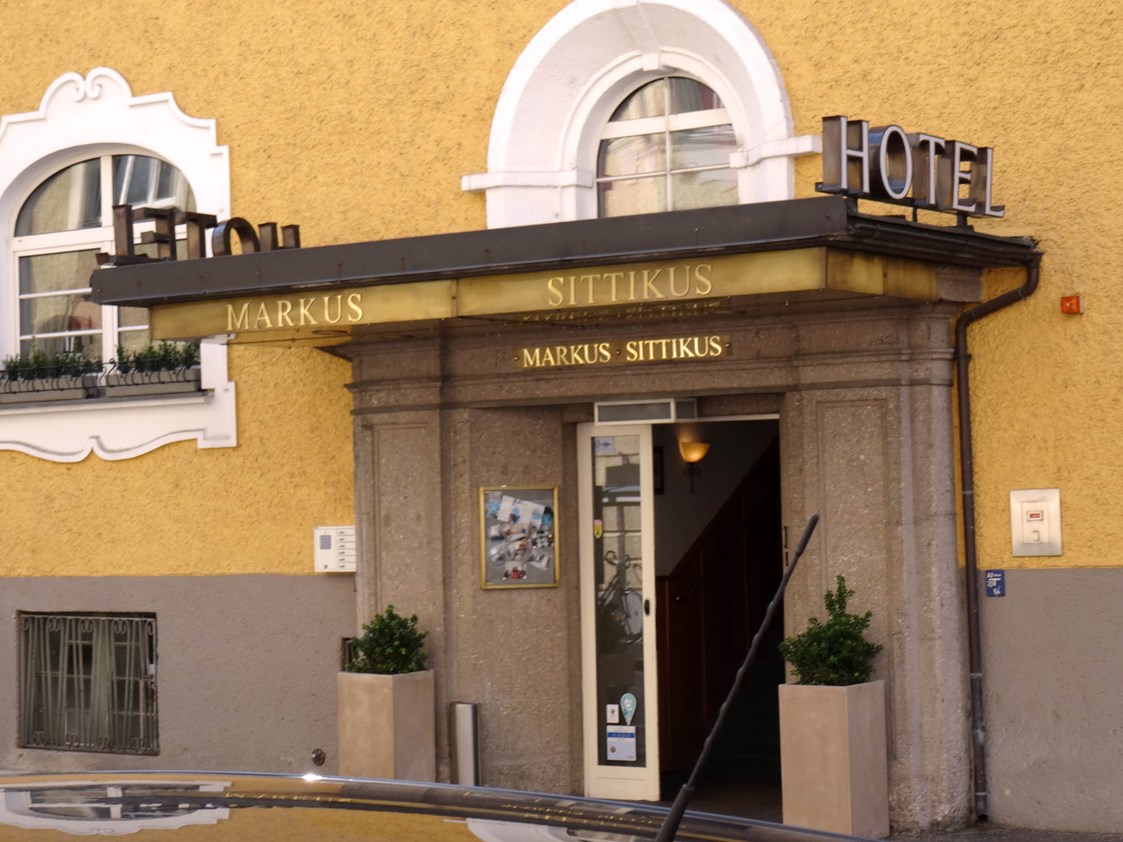 Hotel: Zugang zum Hotel Markus Sittikus - Hotel Markus Sittikus