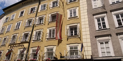 Stadthotels - Verpflegung: Frühstück - Salzburg-Stadt (Salzburg) - Außenansicht Altstadthotel Kasererbräu - Altstadthotel Kasererbräu