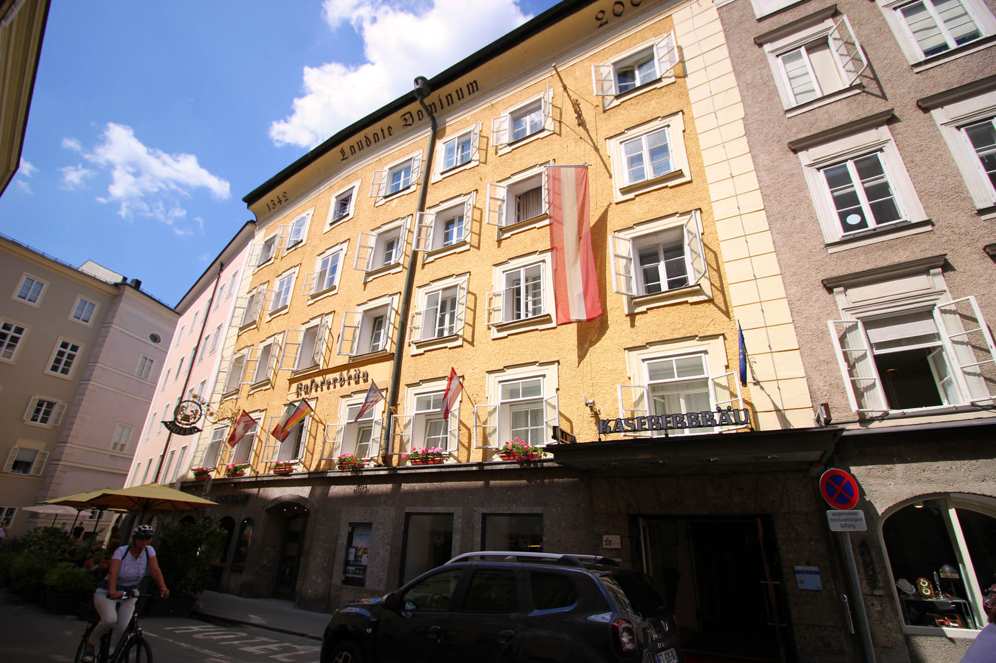 Stadthotels - Kinderbetreuung - Außenansicht des Altstadthotels - Altstadthotel Kasererbräu