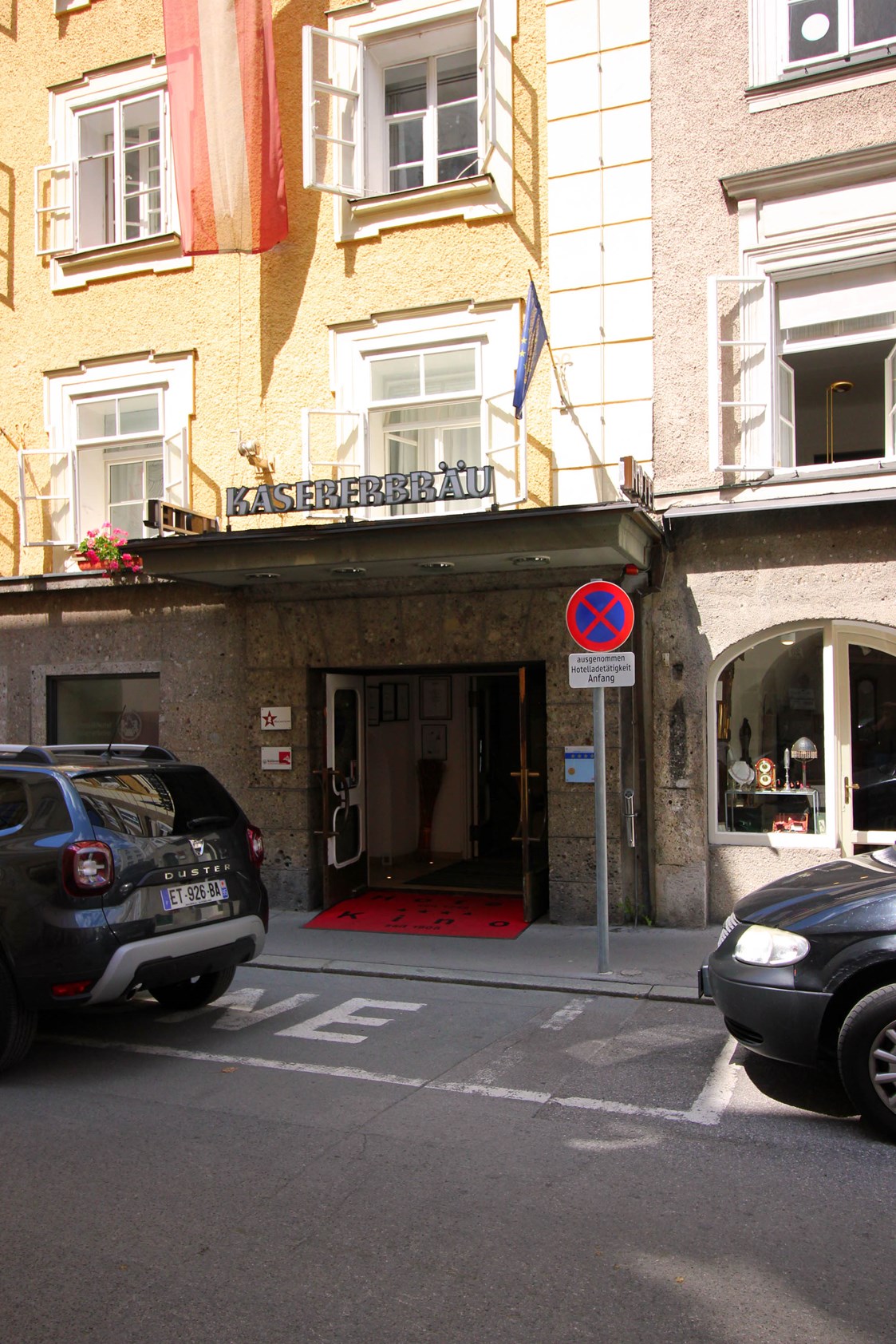 Hotel: Eingang zum Hotel - Altstadthotel Kasererbräu