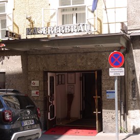 Hotel: Eingang zum Hotel - Altstadthotel Kasererbräu