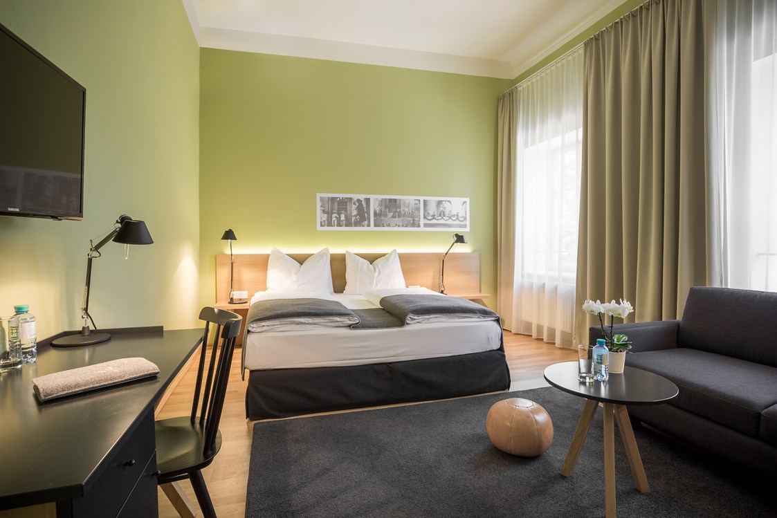 Hotel: Schlafzimmmer Meierhof Doppelzimmer Superior - Hotel Schloss Leopoldskron