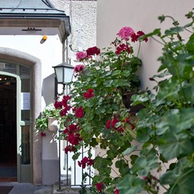 Hotel: Eingang des Hotels Schwarzes Rössl - Hotel Schwarzes Rössl