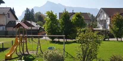 Stadthotels - Wellnessbereich - Salzburg-Stadt (Salzburg) - Spielplatz Ausblick aus den Zimmern - Hotel Garni Frauenschuh