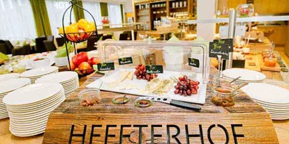 Stadthotels - Verpflegung: Frühstück - Salzburg-Stadt Parsch - Salzburger BIO-Frühstücksbuffet  - Hotel Heffterhof