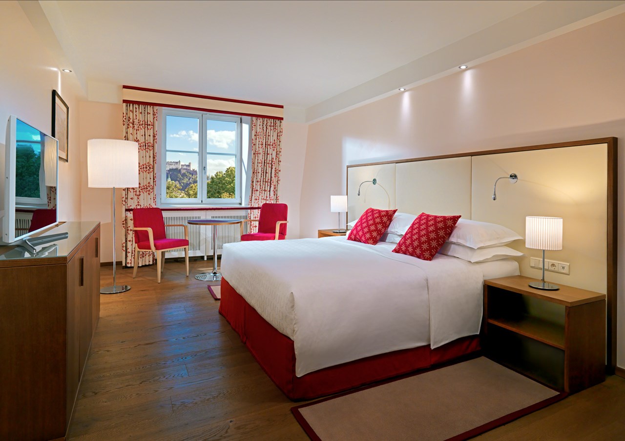 Hotel Sheraton Grand Salzburg Zimmerkategorien Deluxe Zimmer