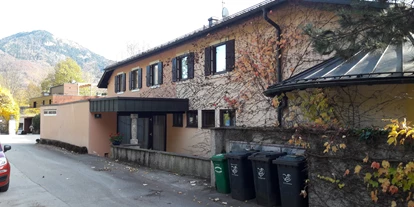 Stadthotels - Verpflegung: Frühstück - Salzburg-Stadt Parsch - Das Hotel Haus Arenberg ruhig gelegen etwas erhöht auf der Südseite des Kapuzinerbergs. Im Foto Hintergrund der Gaisberg. - Hotel Haus Arenberg
