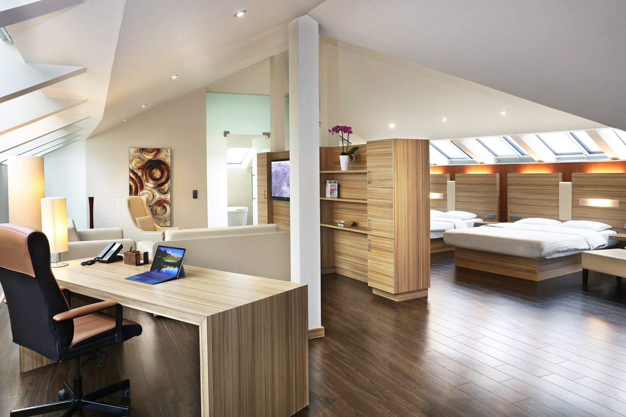 Leonardo Boutique Salzburg Gablerbräu Zimmerkategorien Rooftop Suite