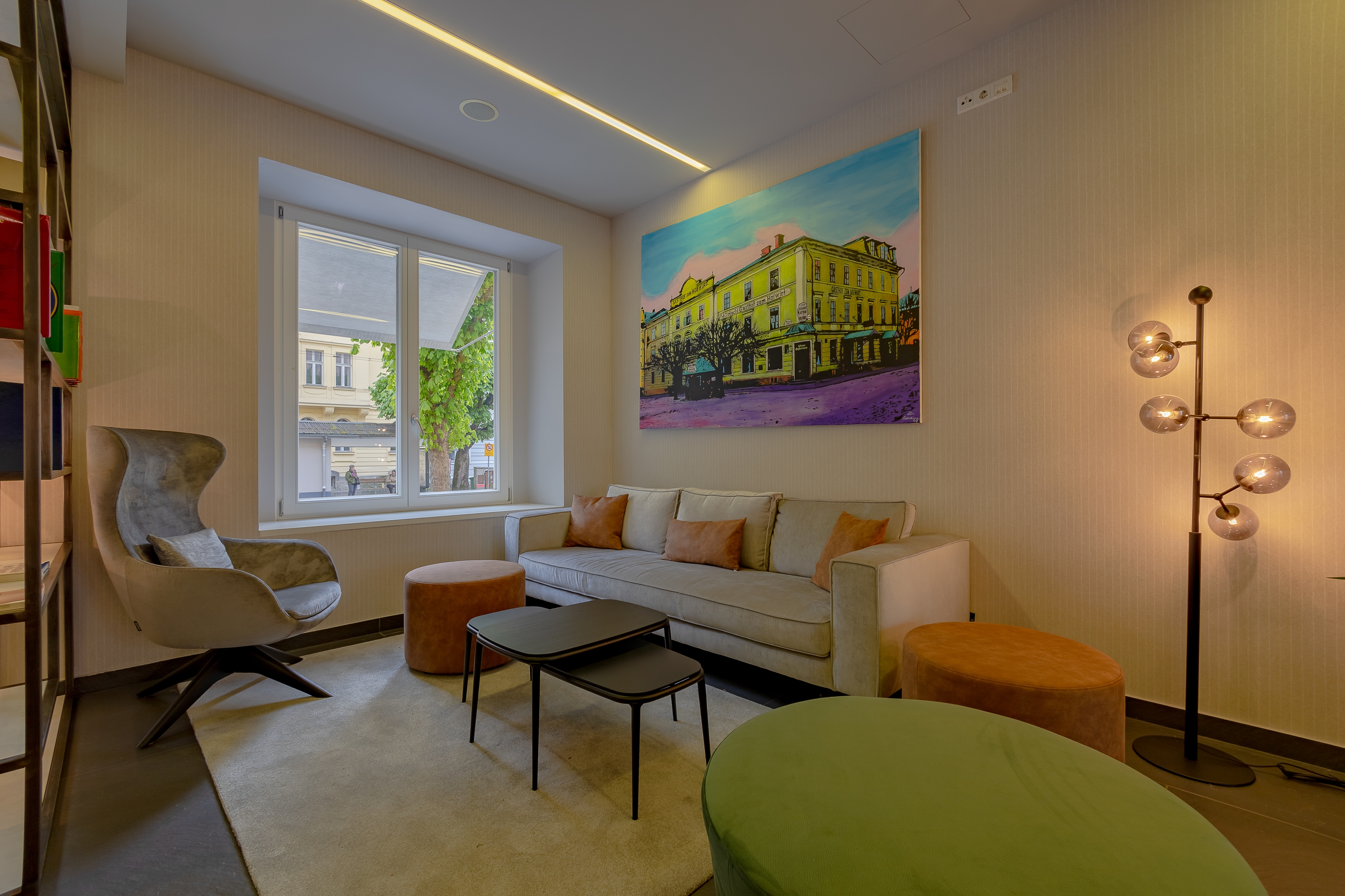 Stadthotels - Parkplatz: gebührenpflichtig beim Hotel - Salzburg - Lobby - Altstadt Hotel Hofwirt