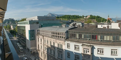 Stadthotels - Preisniveau: gehoben - Ein fabelhafter Ausblick auf die Stadt und das Umland - IMLAUER Hotel Pitter Salzburg