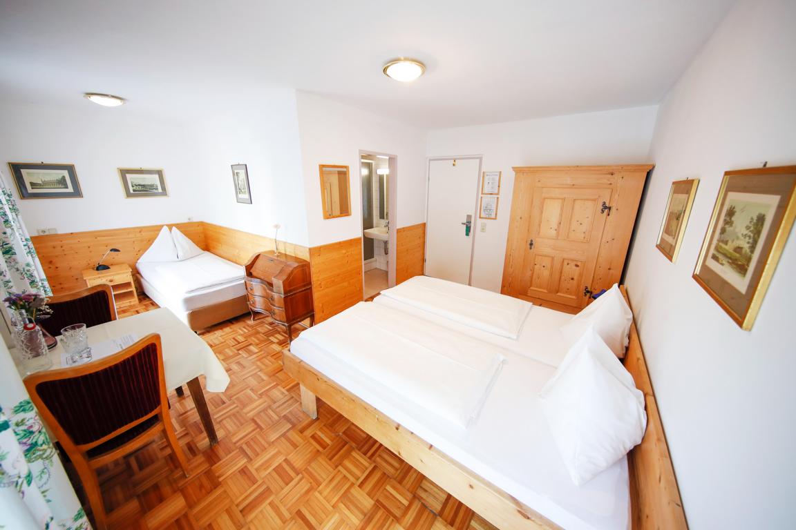 Hotel: Dreibettzimmer - Hotel Garni Lehenerhof