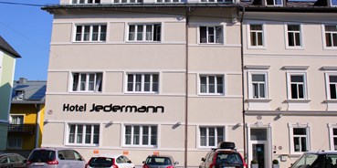 Stadthotels - Klassifizierung: 3 Sterne - Salzburg-Stadt (Salzburg) - Außenansicht des Hotels - Hotel Jedermann
