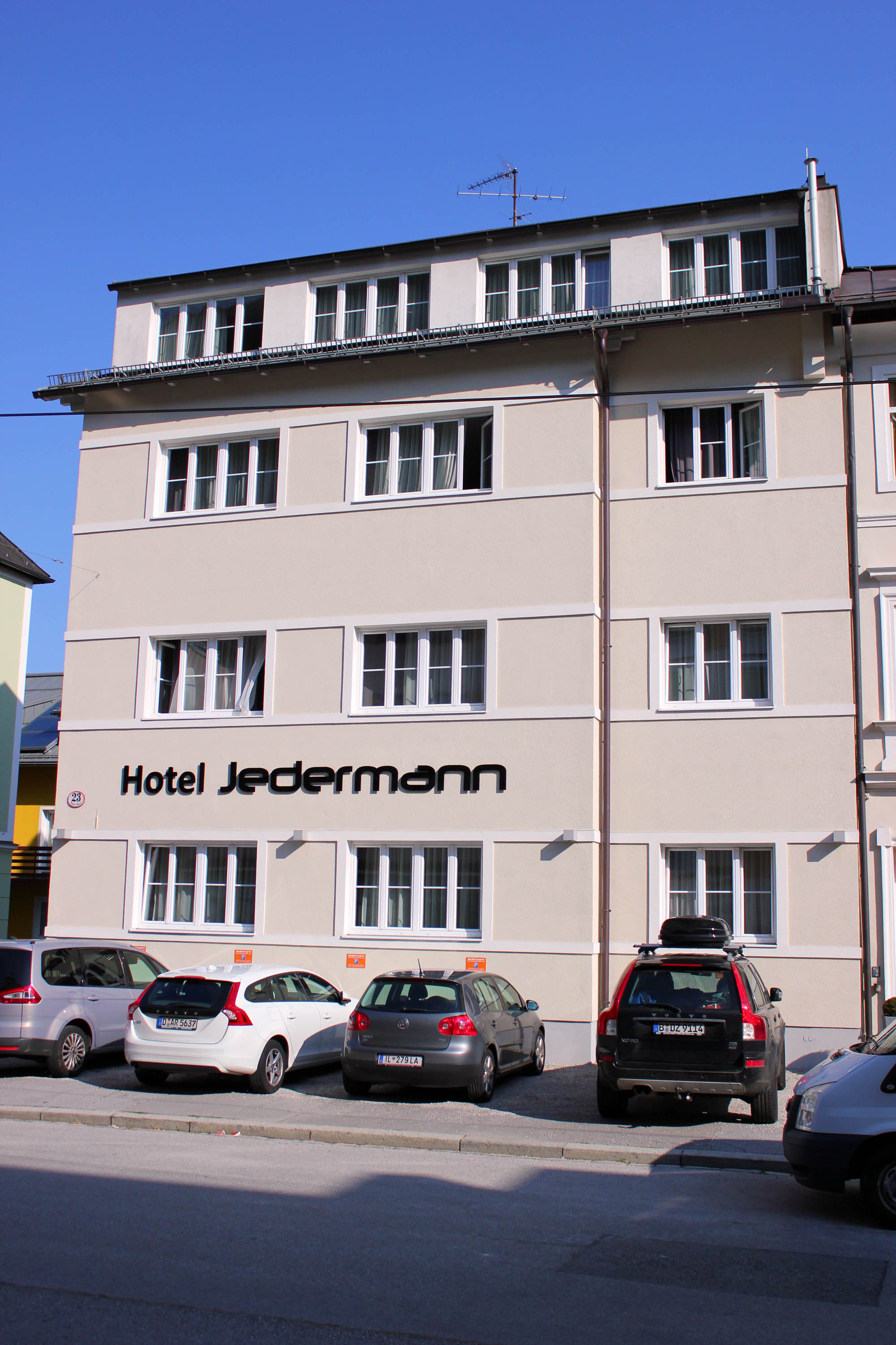 Stadthotels - Parkplatz: gebührenpflichtig beim Hotel - Salzburg - Außenansicht - Hotel Jedermann