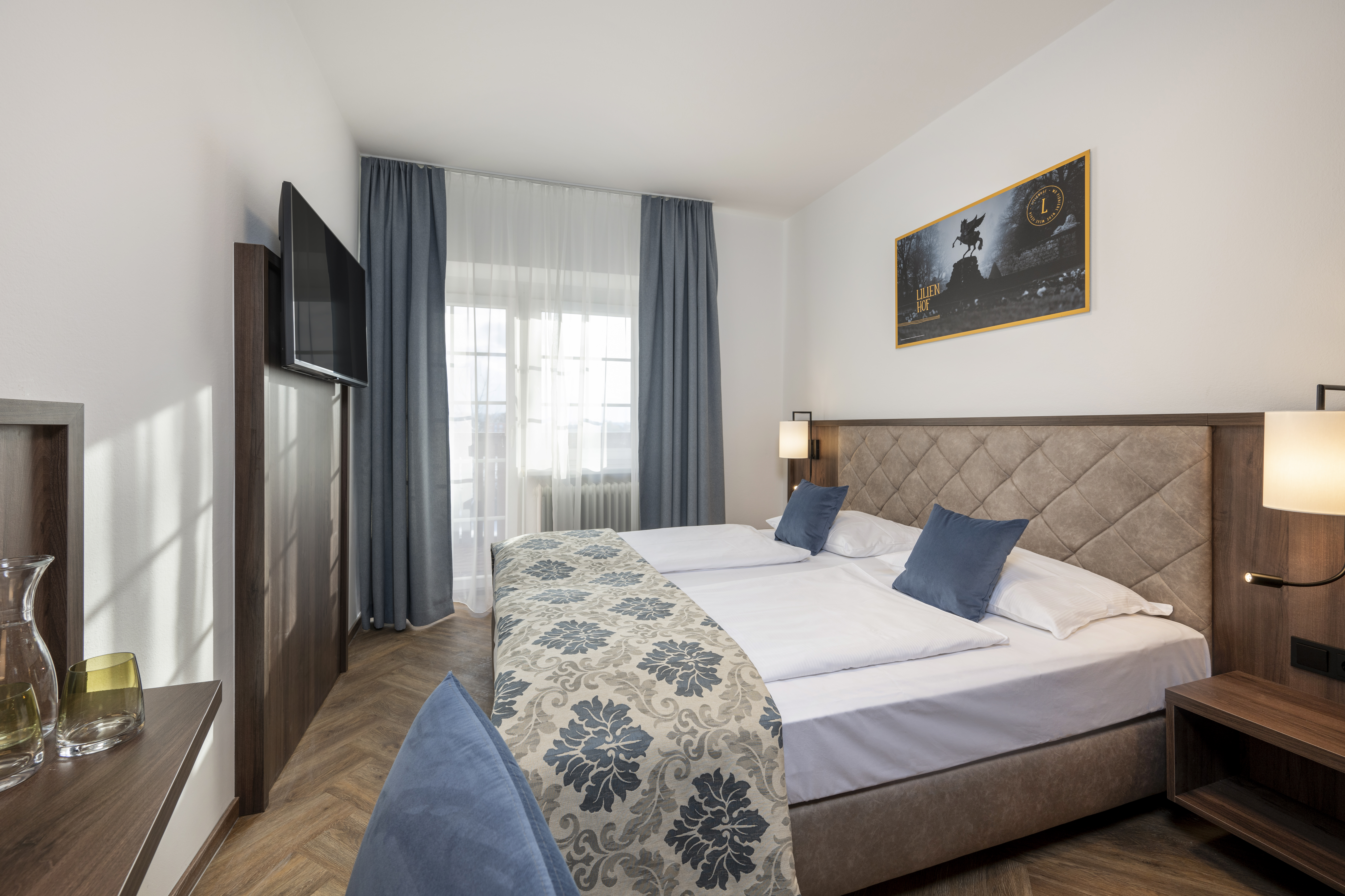 Hotel Lilienhof Zimmerkategorien Doppelzimmer mit Balkon