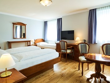 Das Grüne Hotel zur Post - 100% BIO Zimmerkategorien Dreibettzimmer
