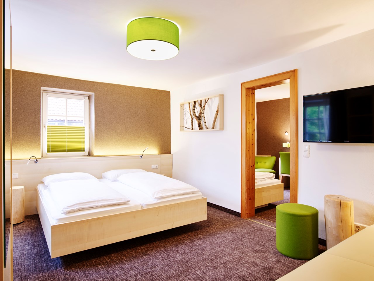 Das Grüne Hotel zur Post - 100% BIO Zimmerkategorien Familiensuite