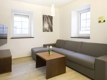 Stadthotels - Verpflegung: Frühstück - Salzburg-Stadt (Salzburg) - Wohnzimmer - Ferienwohung "Stadtleben" - Das Grüne Hotel zur Post - 100% BIO