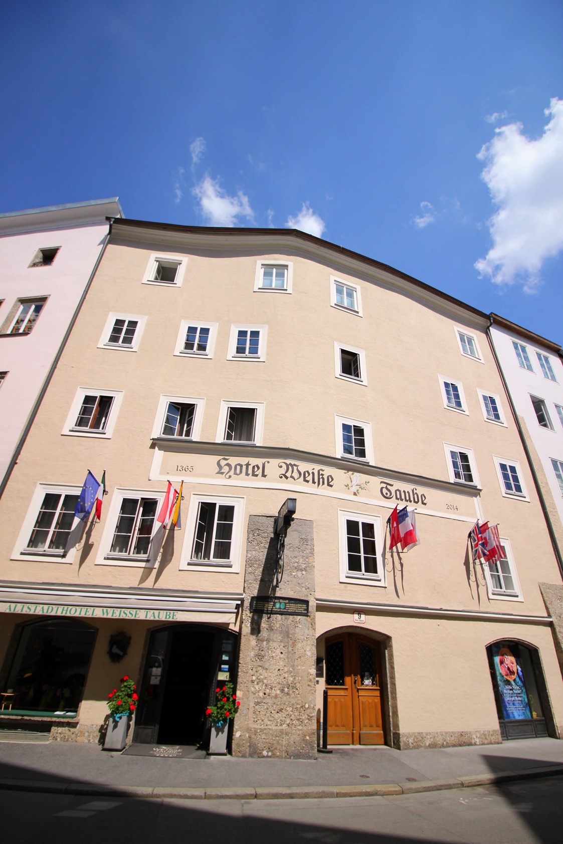 Hotel: Außenfassade - Altstadthotel Weisse Taube