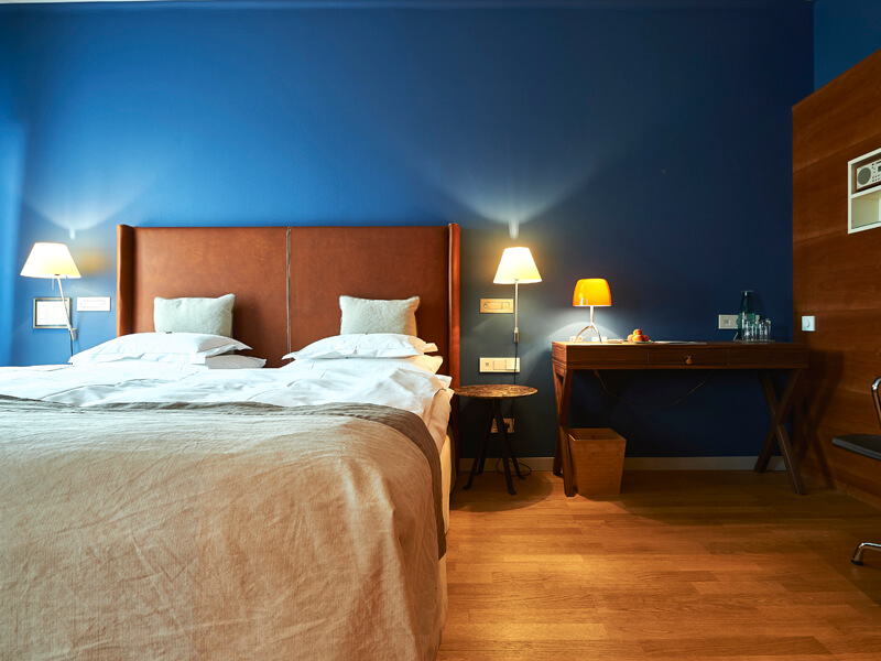 Hotel Auersperg Zimmerkategorien Kleines Doppelzimmer Garten